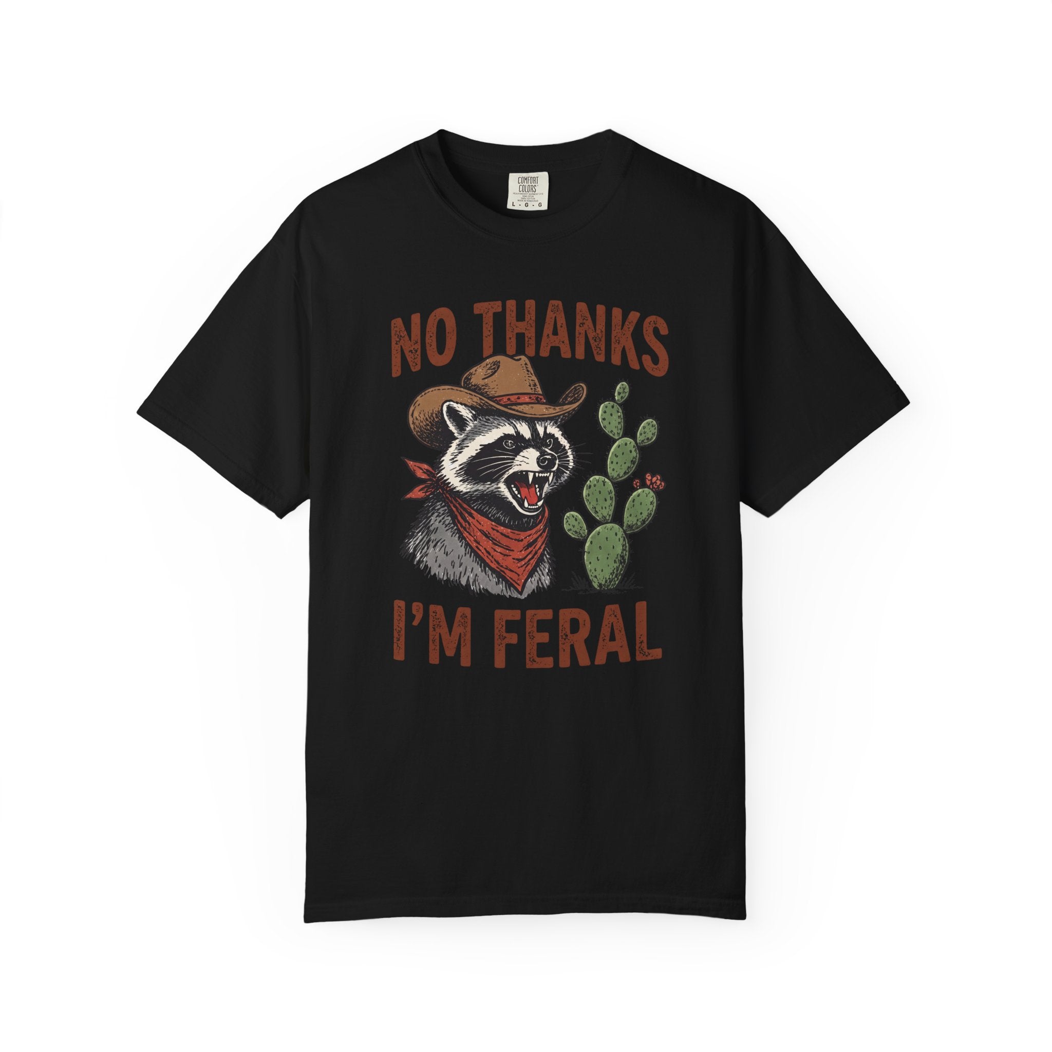No Thanks Raccoon T-Shirt