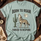Born To Roam Coyote T-Shirt