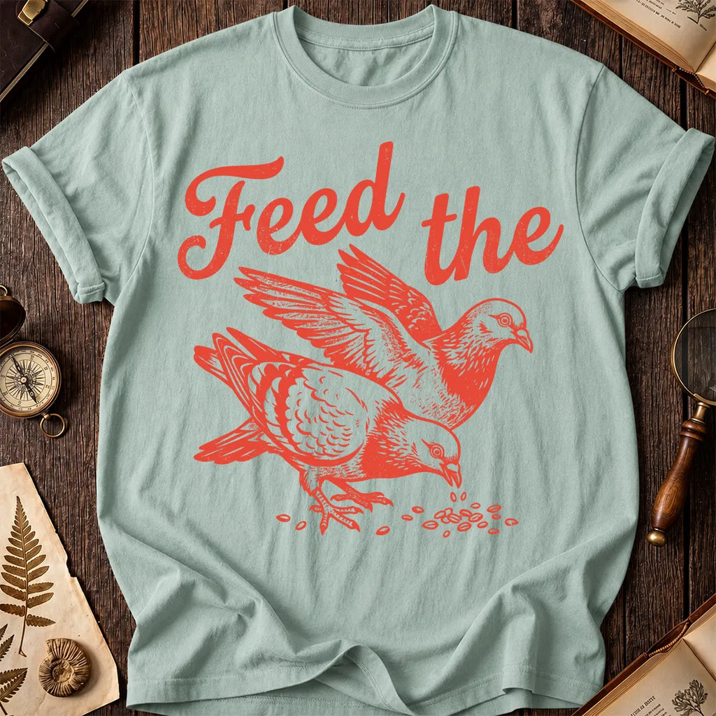 Vintage Feed the Pigeons T-Shirt