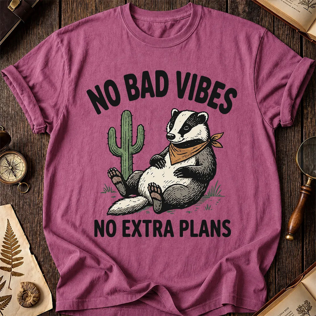 Badger No Bad Vibes T-Shirt
