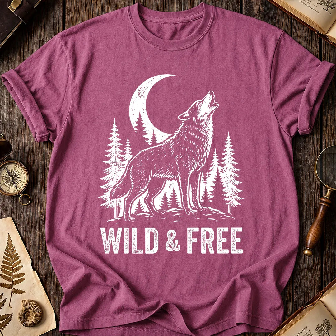 Wild & Free Wolf T-Shirt