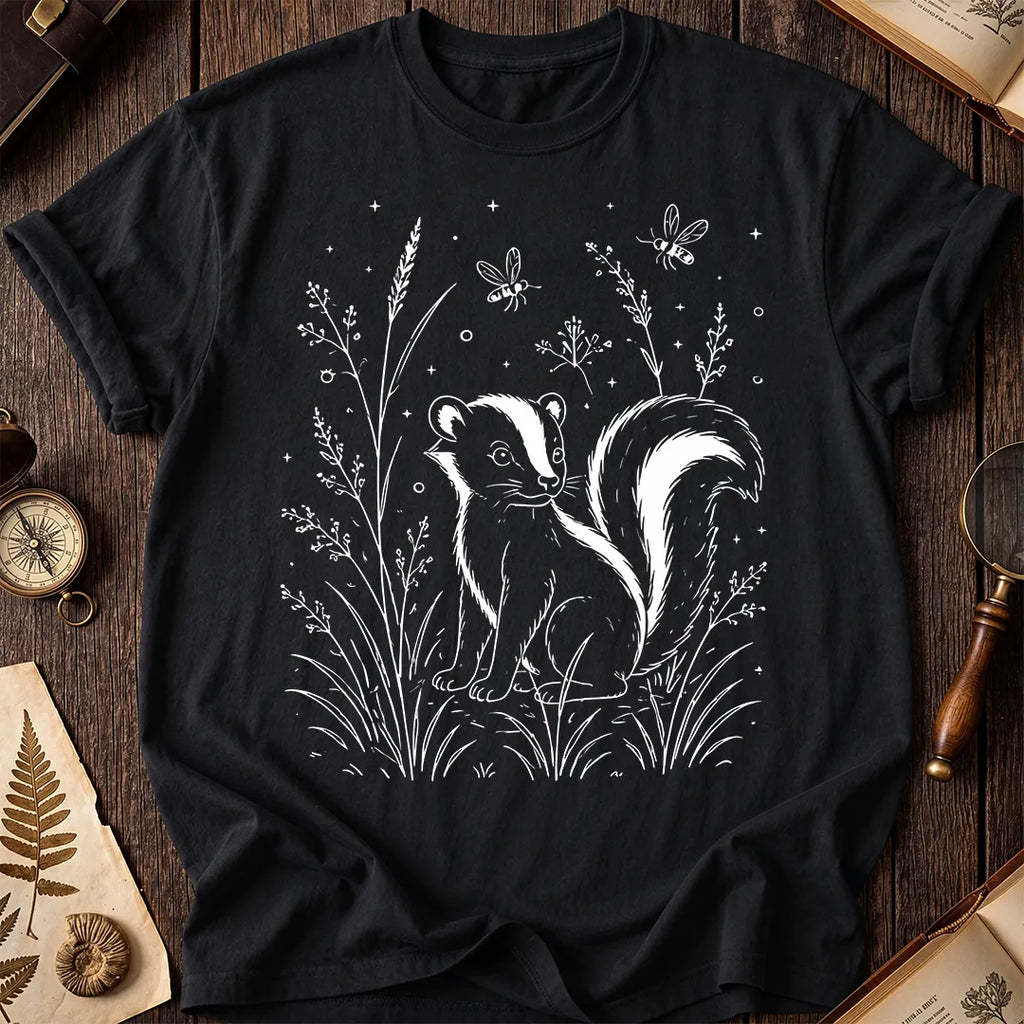 Skunk Wildflower T-Shirt