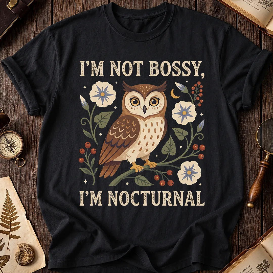 I'm Nocturnal Owl T-Shirt