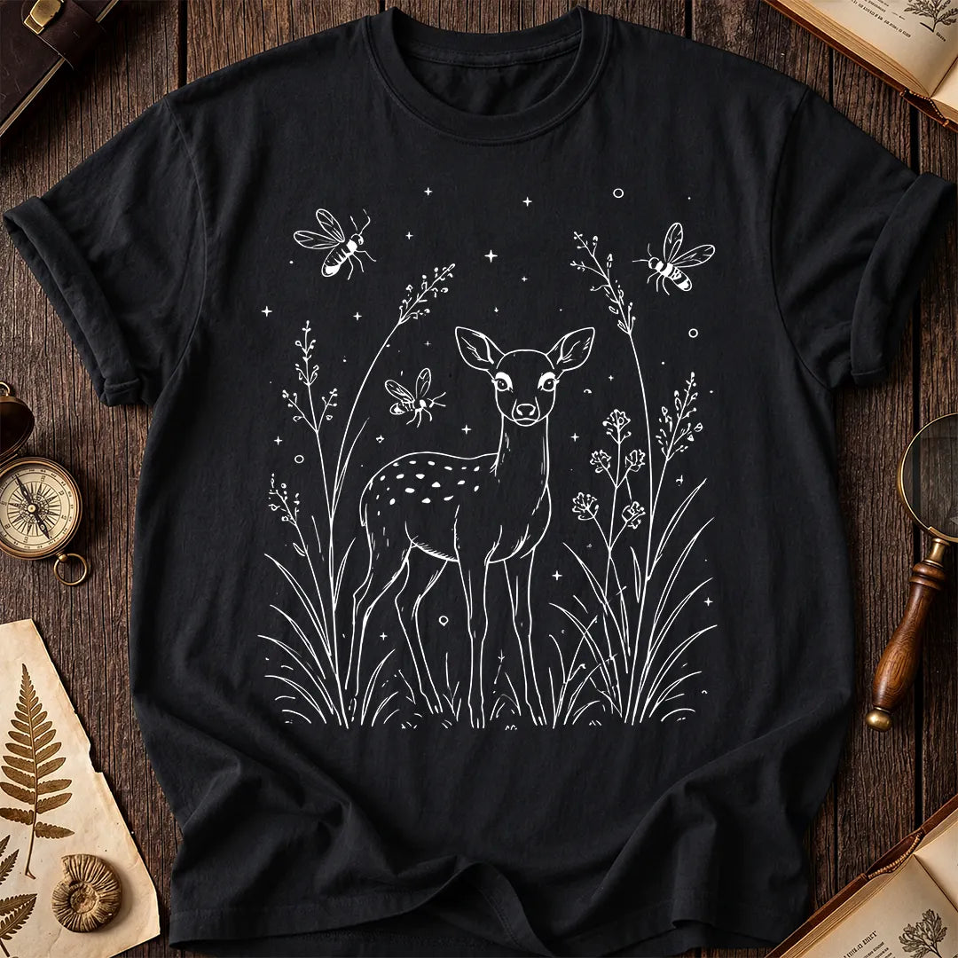 Deer Wildflower T-Shirt