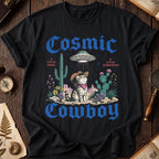 Cosmic Cowboy Cat T-Shirt