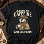 Caffeine Badger T-Shirt