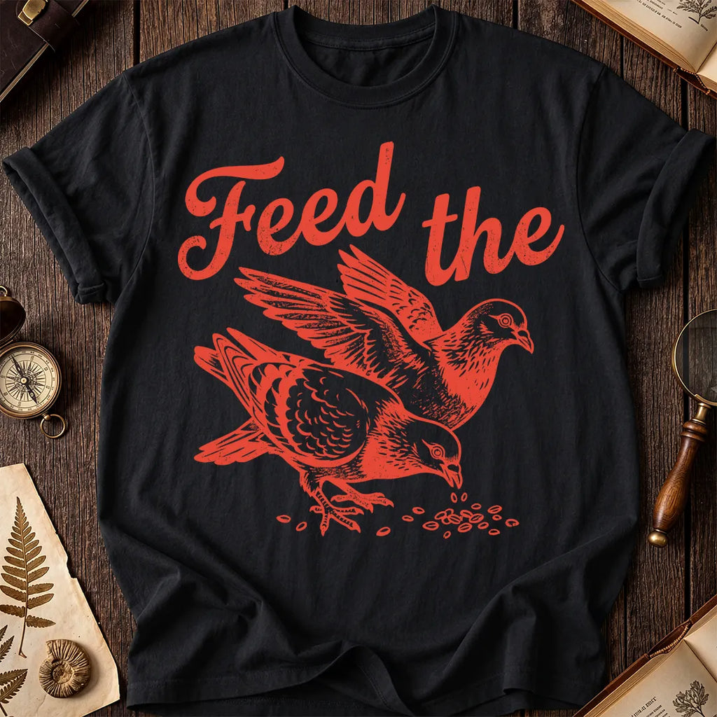 Vintage Feed the Pigeons T-Shirt