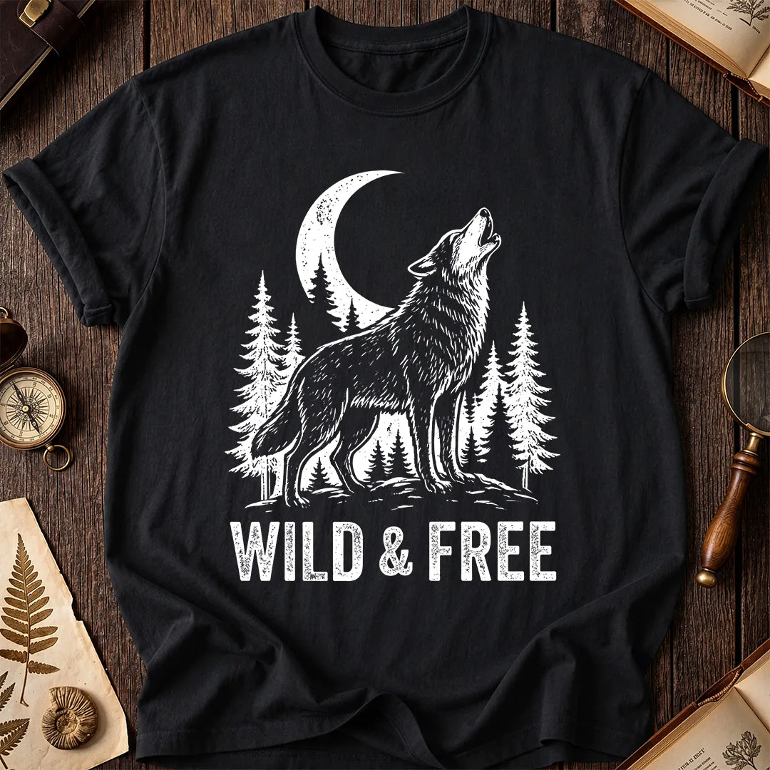Wild & Free Wolf T-Shirt