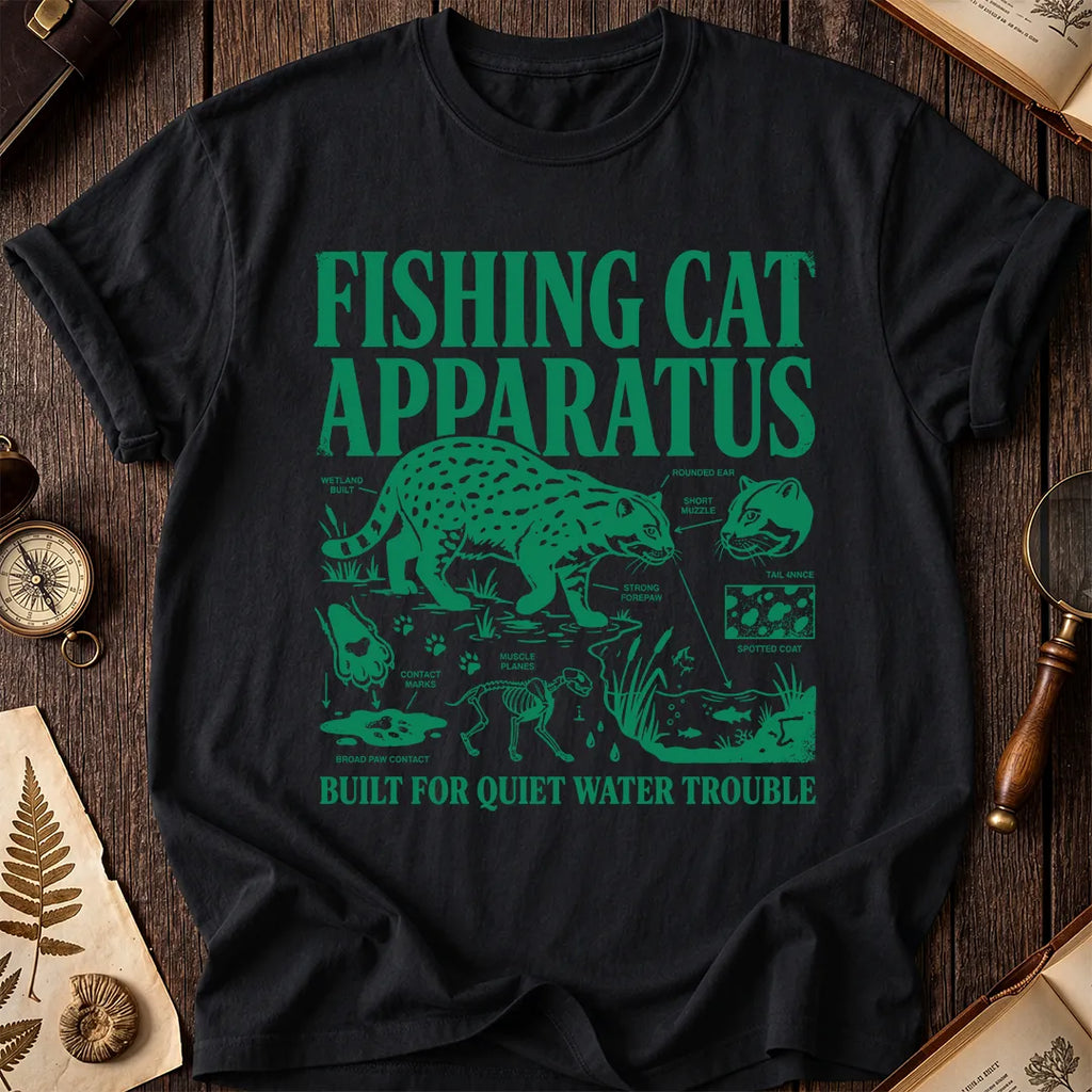 Fishing Cat T-Shirt