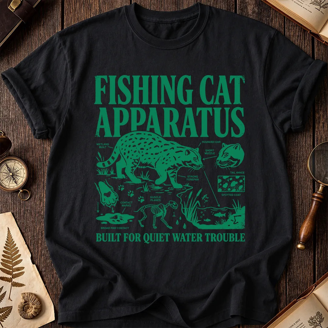 Fishing Cat T-Shirt