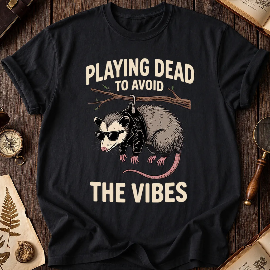 Playing Dead Possum T-Shirt