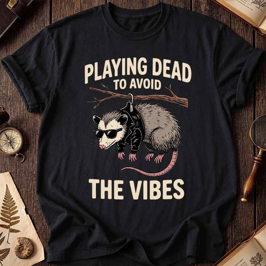 Playing Dead Possum T-Shirt