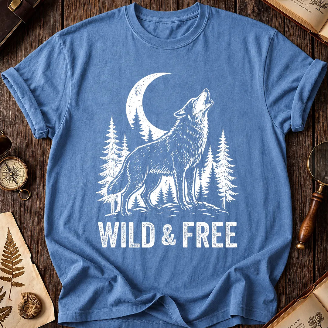 Wild & Free Wolf T-Shirt