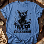 Fine Black Cat T-Shirt