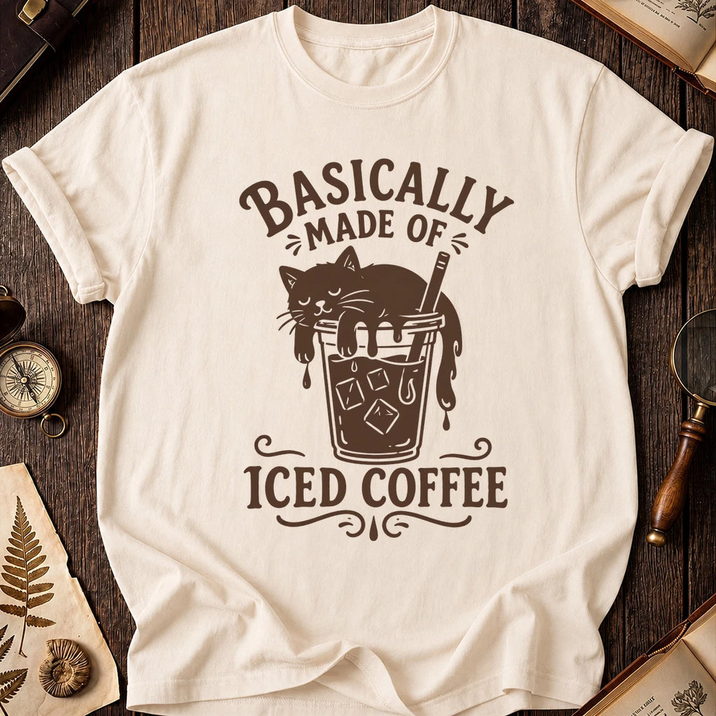 Brown Cat Coffee T-Shirt