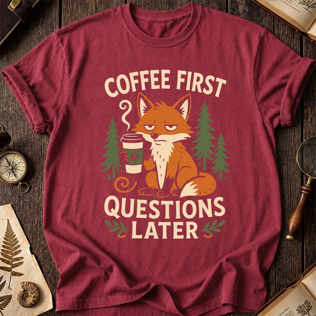 Fox Coffee First T-Shirt