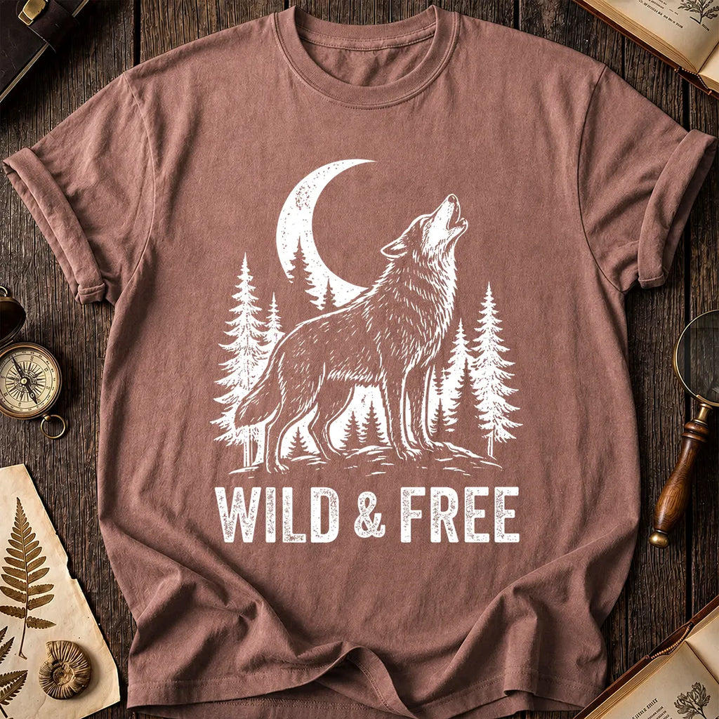 Wild & Free Wolf T-Shirt