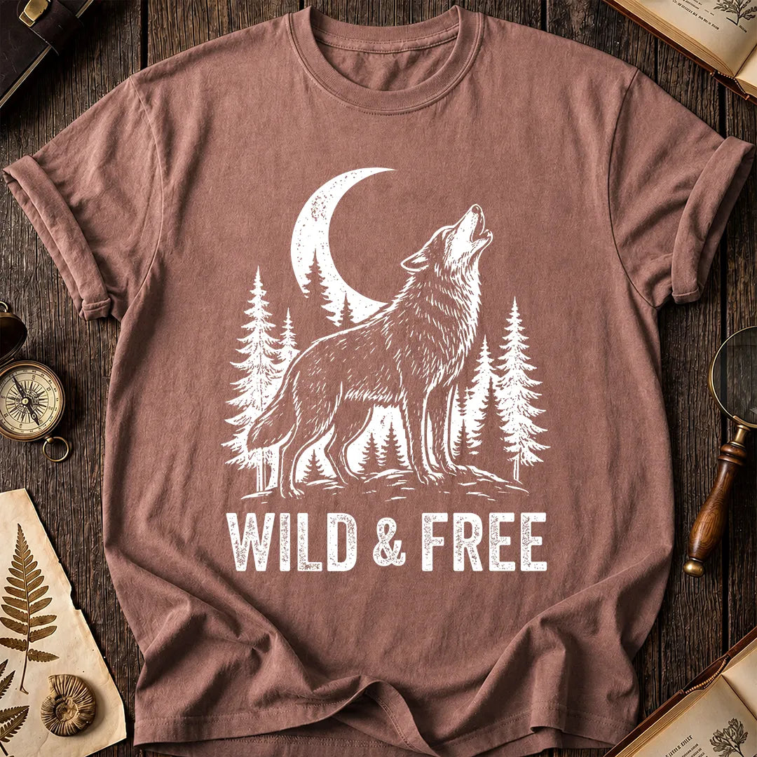 Wild & Free Wolf T-Shirt