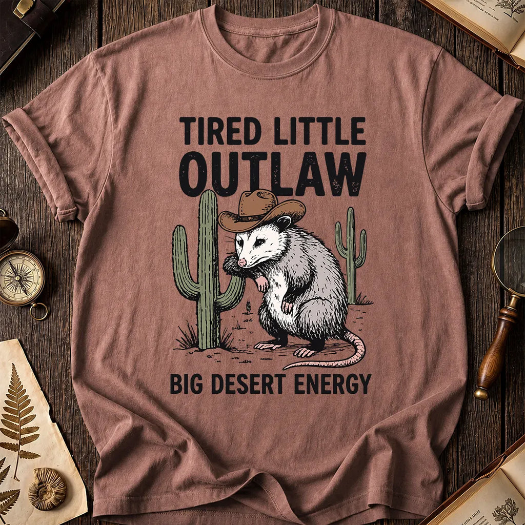 Tired Outlaw Possum T-Shirt