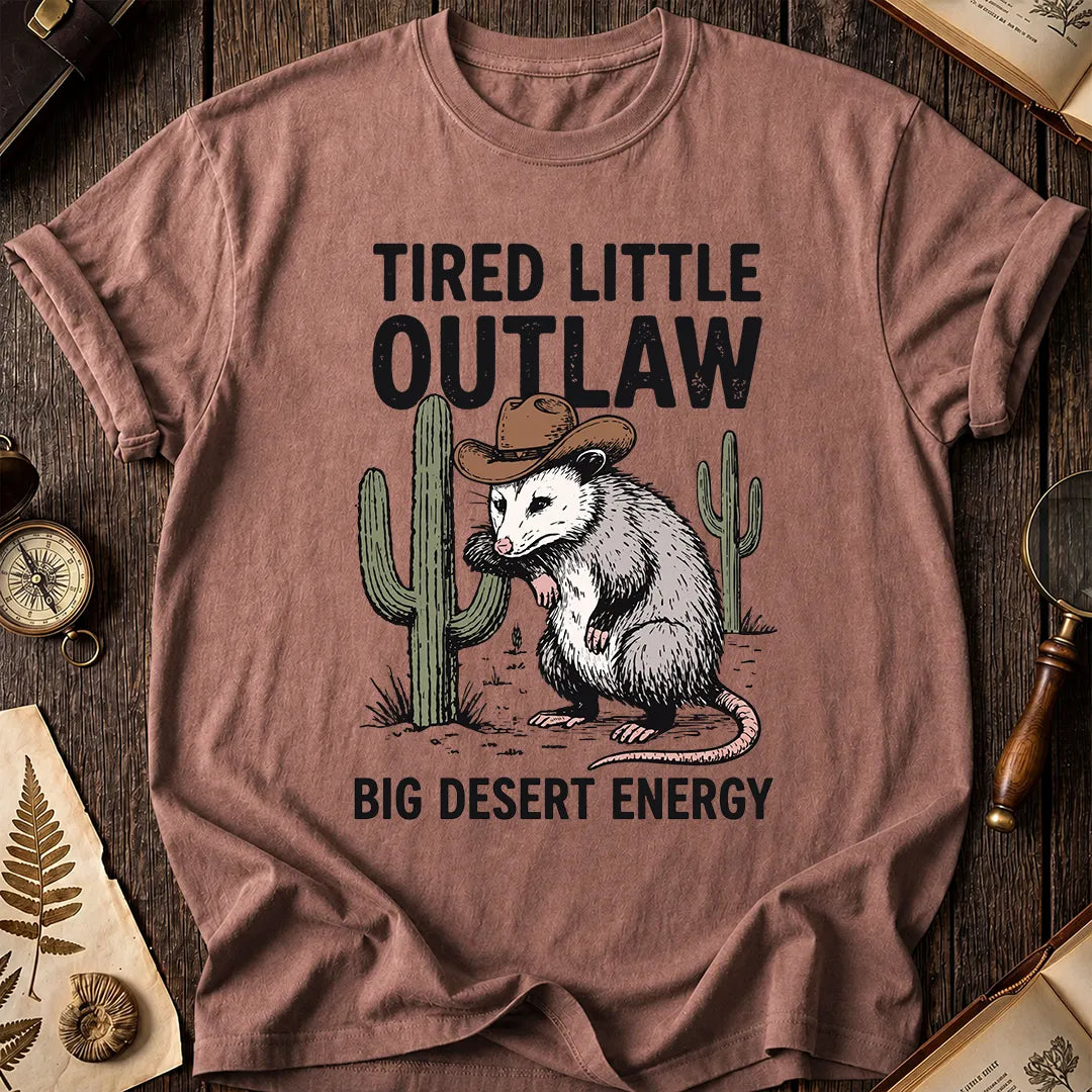 Tired Outlaw Possum T-Shirt