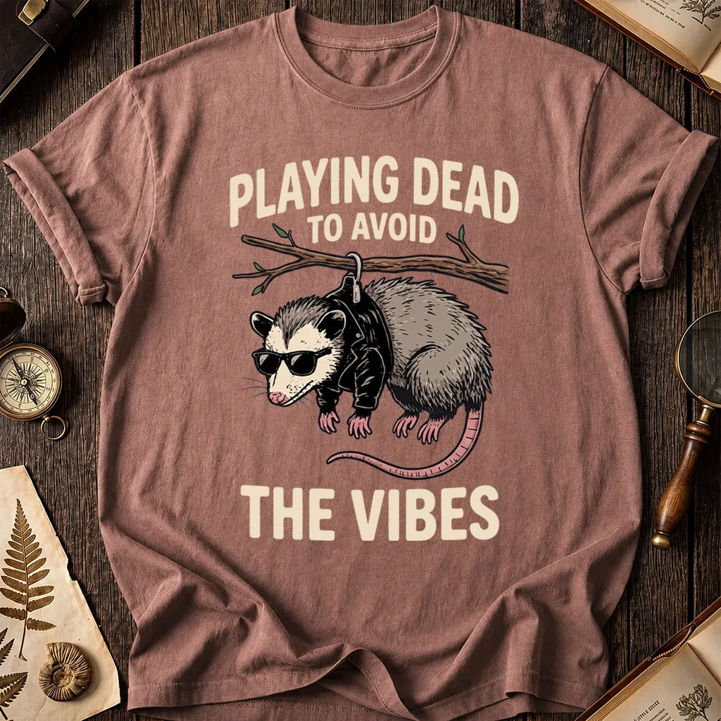 Playing Dead Possum T-Shirt