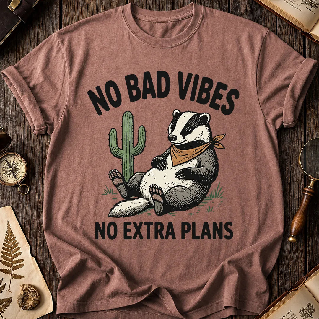 Badger No Bad Vibes T-Shirt