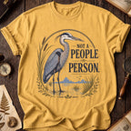 Heron Avoids People T-Shirt