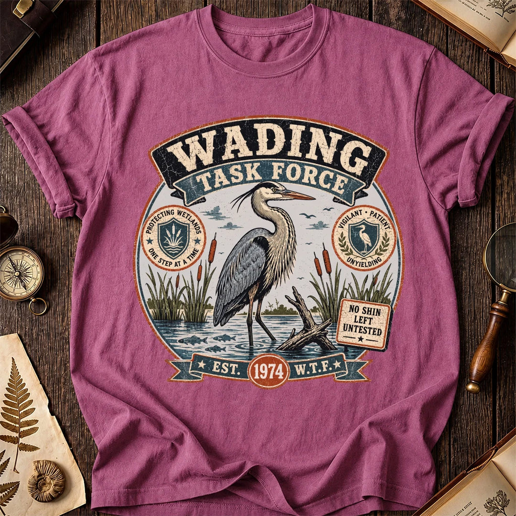 Heron Wading Force T-Shirt