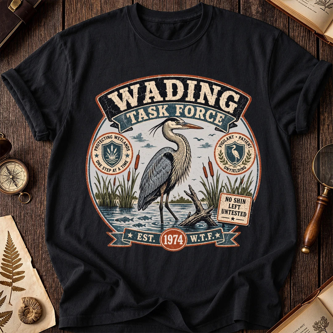 Heron Wading Force T-Shirt