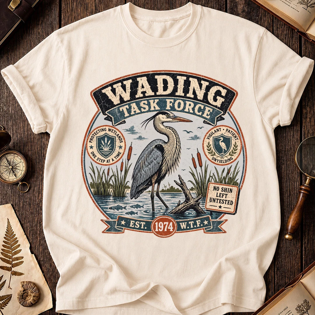 Heron Wading Force T-Shirt