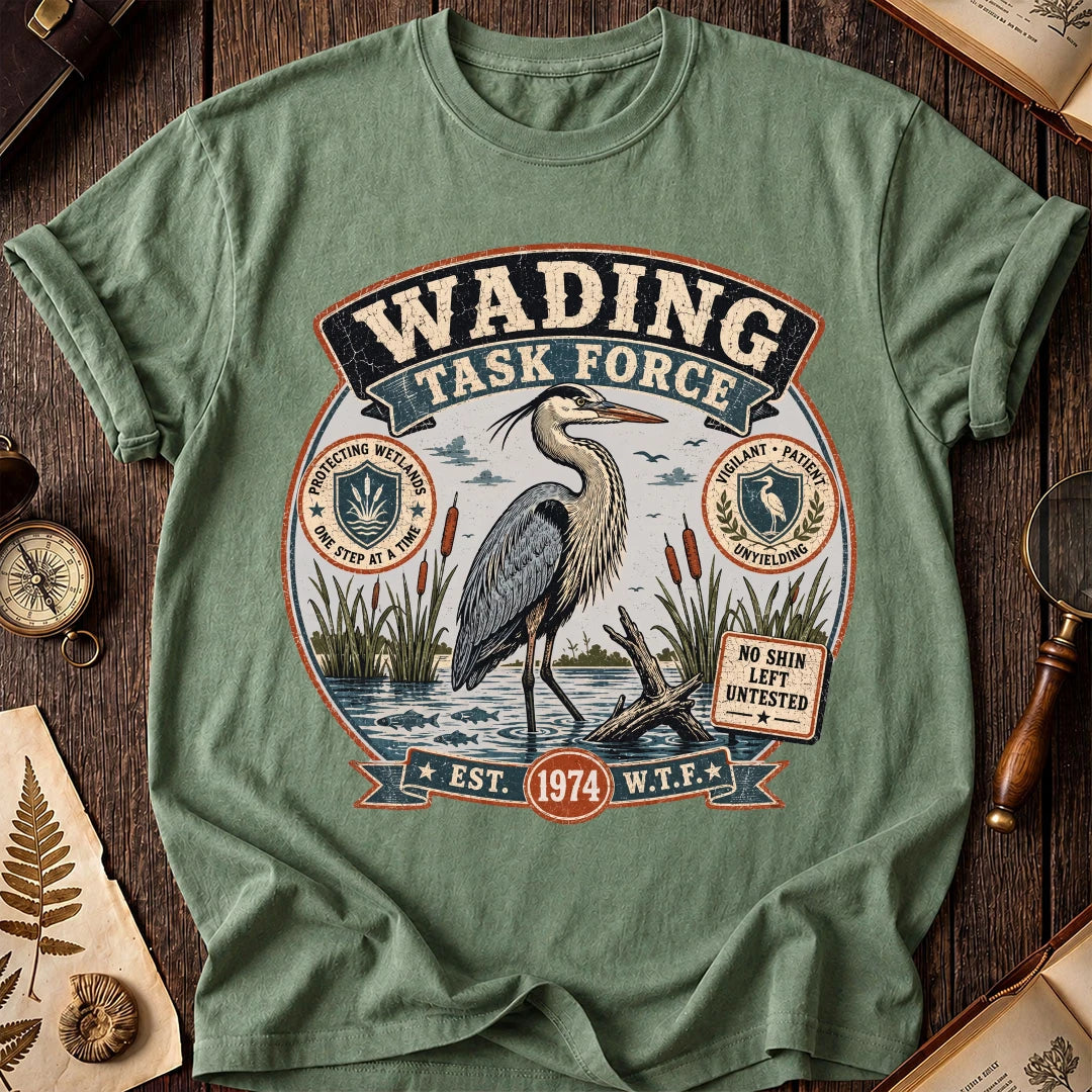 Heron Wading Force T-Shirt