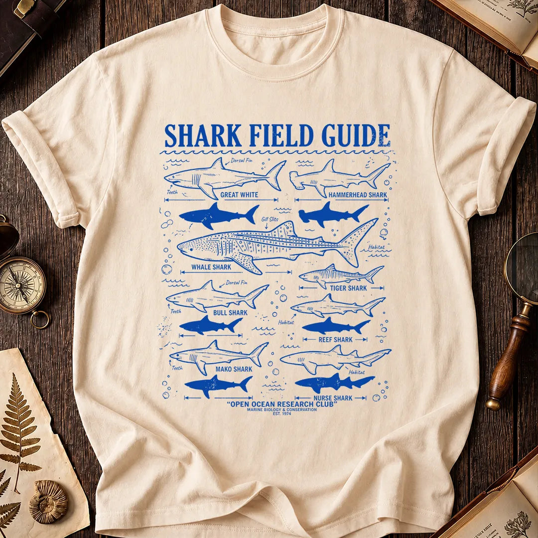 Sharks Field Guide T-Shirt