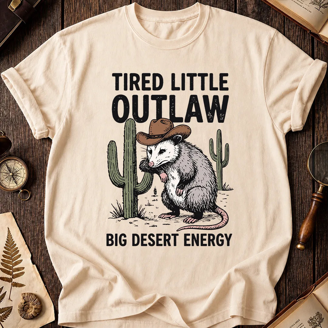 Tired Outlaw Possum T-Shirt