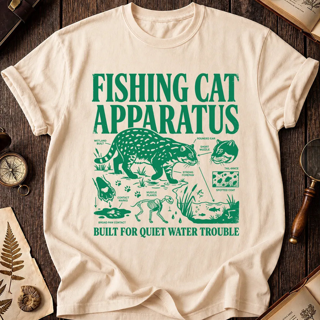 Fishing Cat T-Shirt
