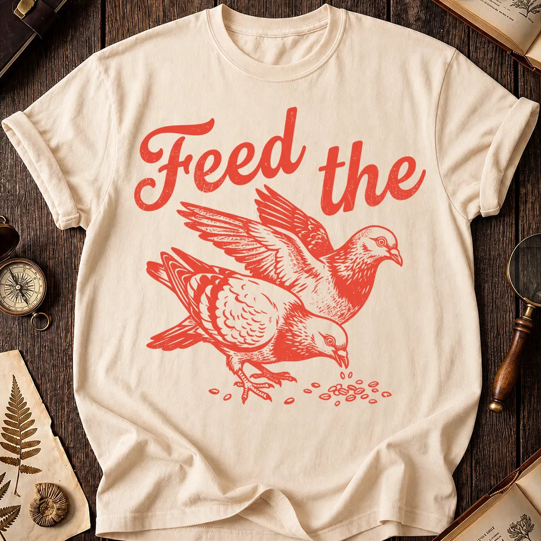 Vintage Feed the Pigeons T-Shirt