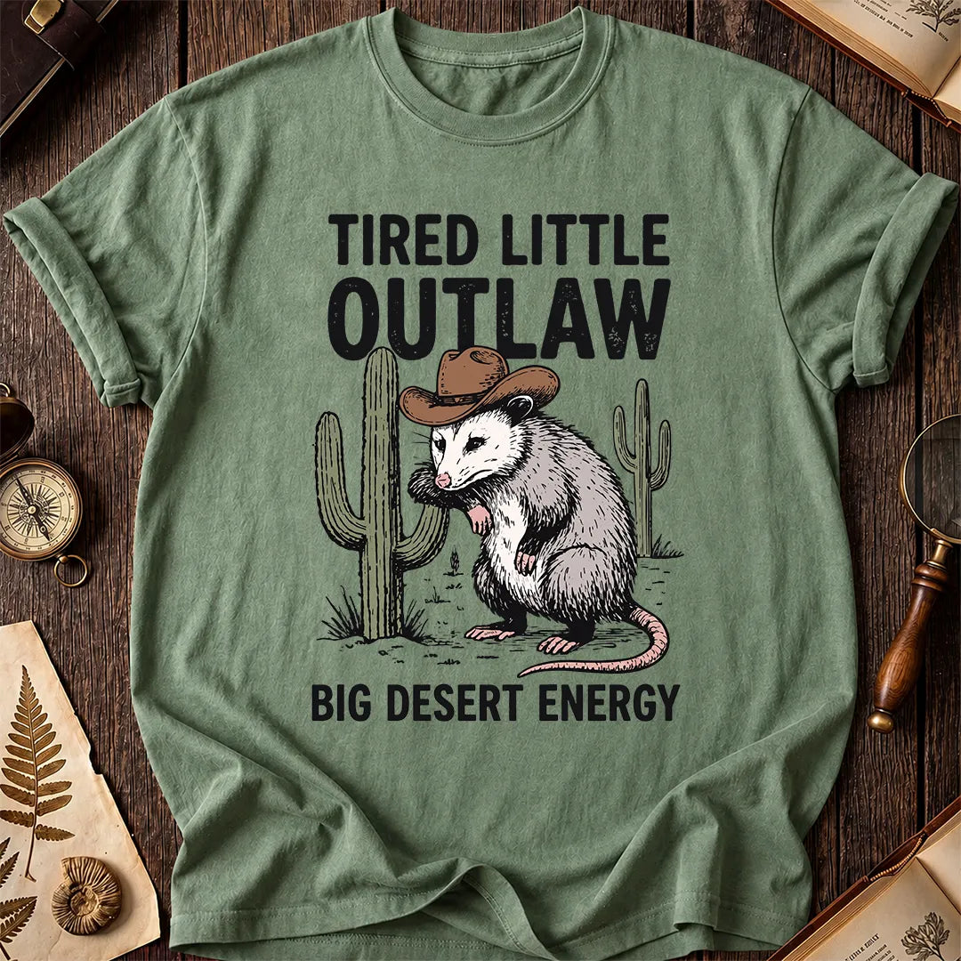 Tired Outlaw Possum T-Shirt