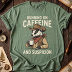 Caffeine Badger T-Shirt