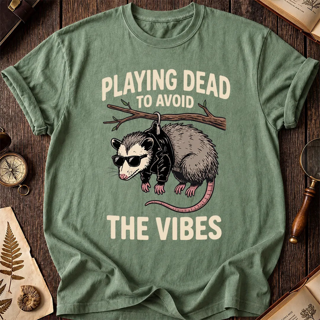 Playing Dead Possum T-Shirt