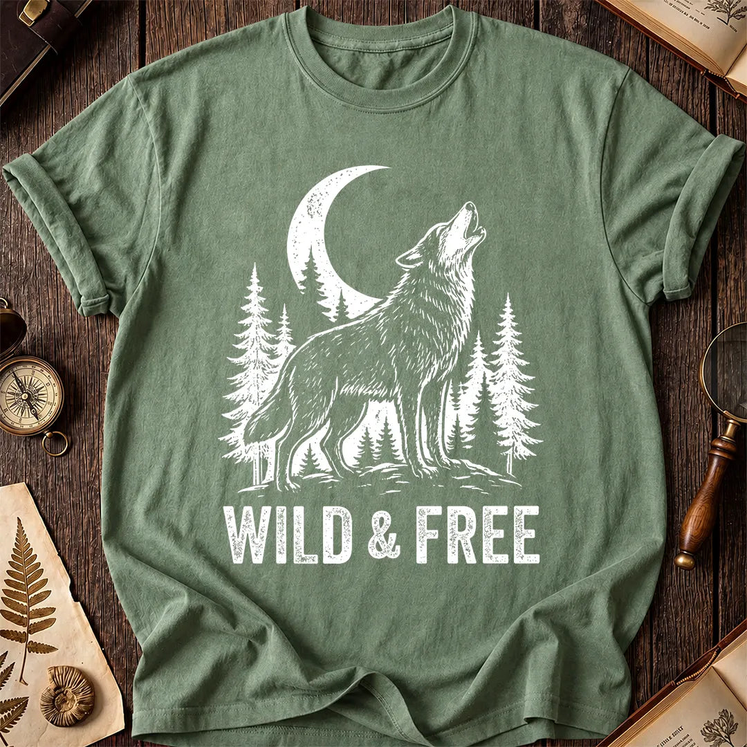 Wild & Free Wolf T-Shirt