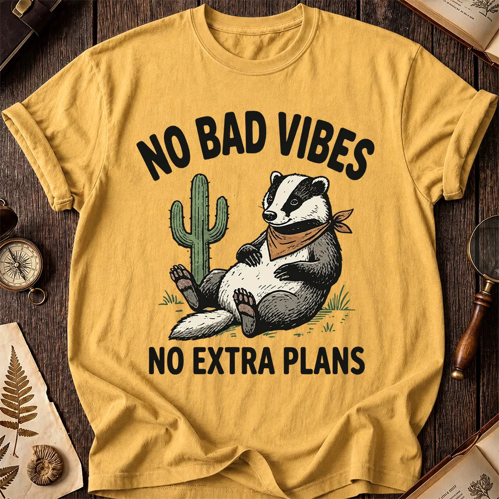 Badger No Bad Vibes T-Shirt