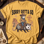 Sorry Gotta Go Cat T-Shirt