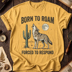 Born To Roam Coyote T-Shirt