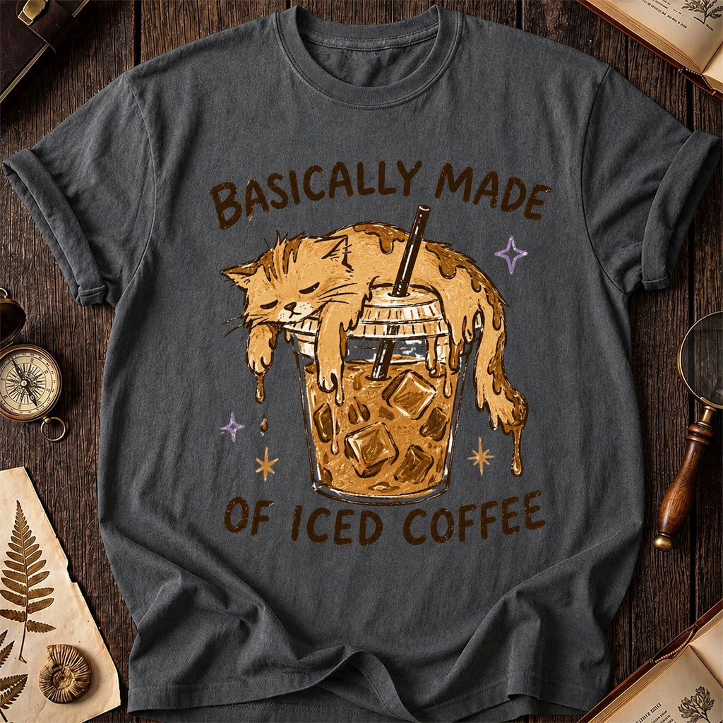 Orange Cat Coffee T-Shirt