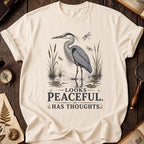 Peaceful Heron T-Shirt