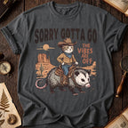 Sorry Gotta Go Cat T-Shirt