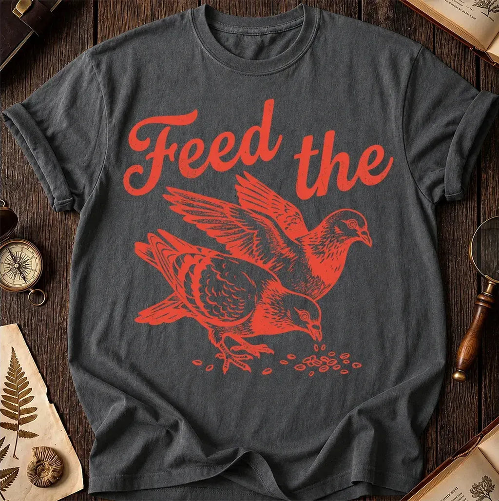 Vintage Feed the Pigeons T-Shirt