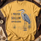 Shallow Talk Heron T-Shirt