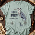 Shallow Talk Heron T-Shirt
