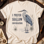 Shallow Talk Heron T-Shirt