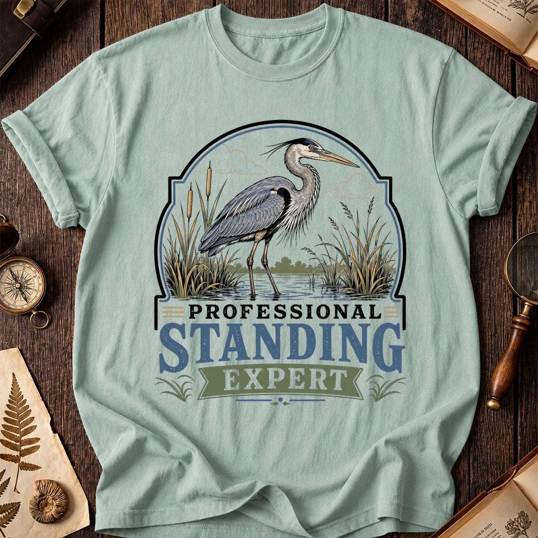 Standing Heron T-Shirt